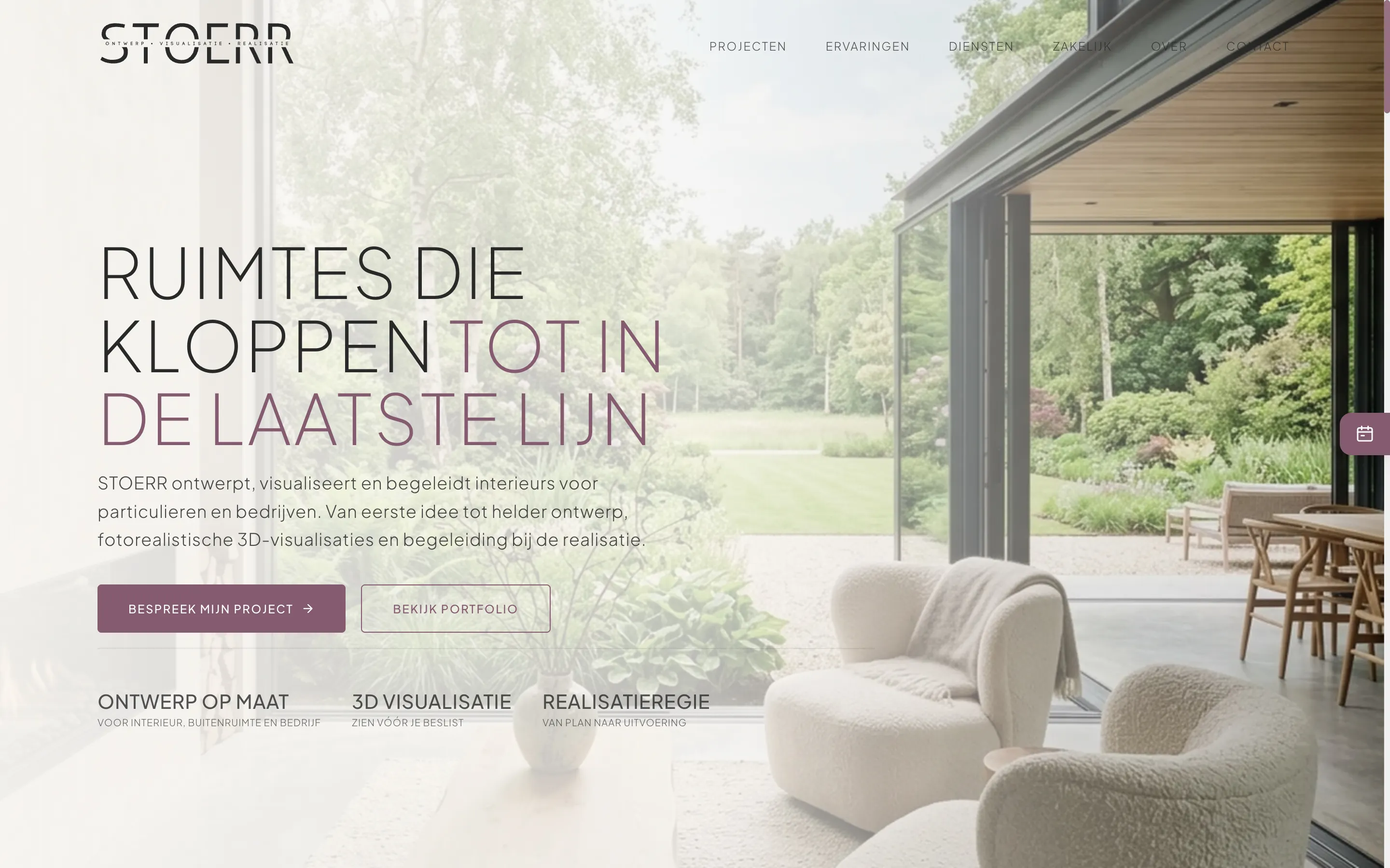 Homepage of STOERR